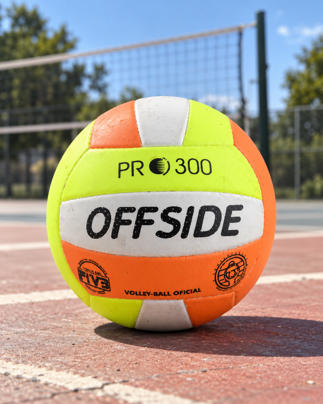 Bola de Vôlei Offside PRO 300 Sintética Vulcanizada 18 Gomos
