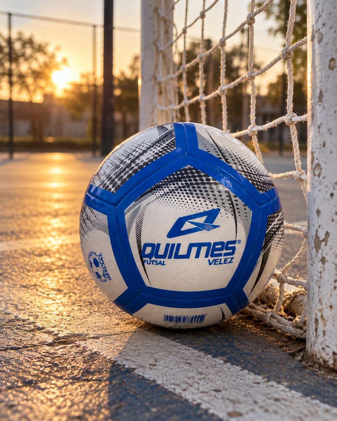 Bola de Futsal Quilmes Velez Profissional Microfibra Termofusion