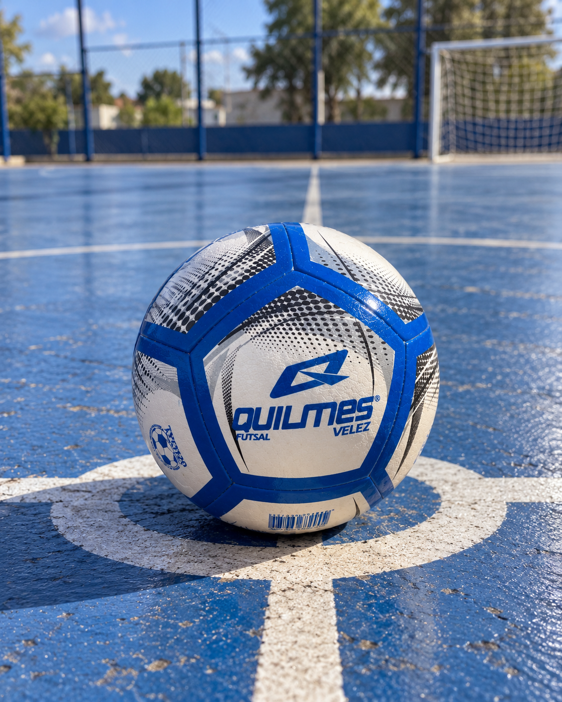 Bola de Futsal Quilmes Velez Profissional Microfibra Termofusion